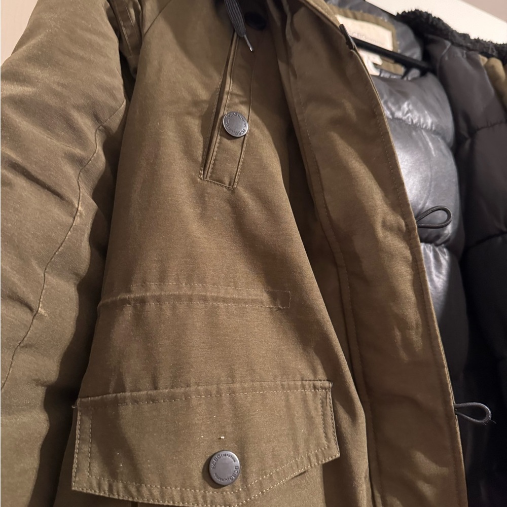 Bcbgeneration Army Green Winter Coat - image 2